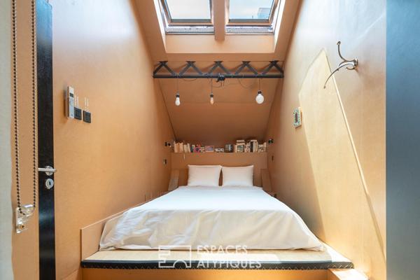 Loft avec jardin d’hiver et patio