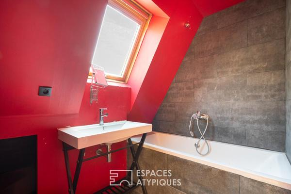 Loft avec jardin d’hiver et patio