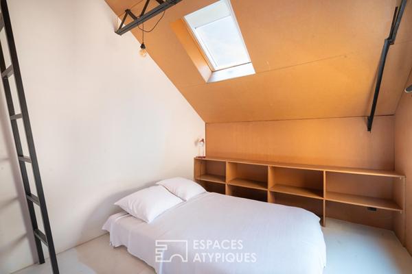 Loft avec jardin d’hiver et patio
