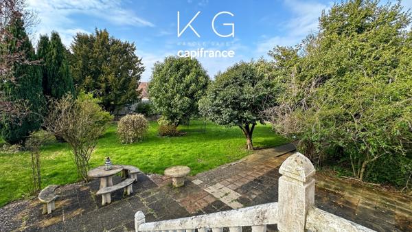 Proche Honfleur maison de maître à vendre 232 m², 5 chambres, jardin clos et arboré de 1 539 m²