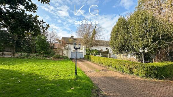 Proche Honfleur maison de maître à vendre 232 m², 5 chambres, jardin clos et arboré de 1 539 m²