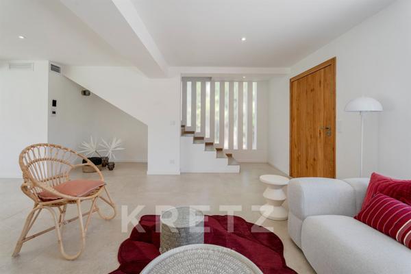 Villa californienne rénovée plages et port à pied