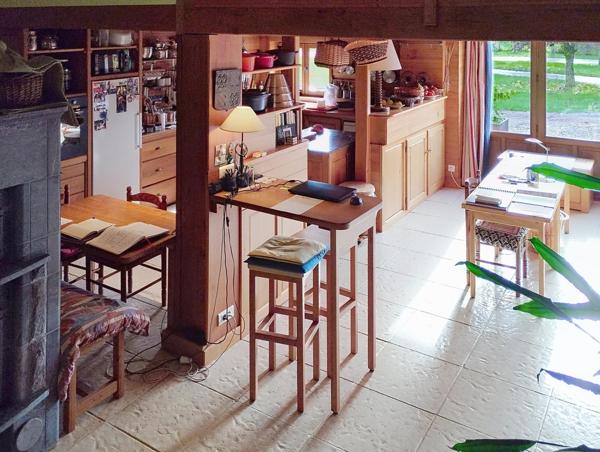 Interieur typique chalet