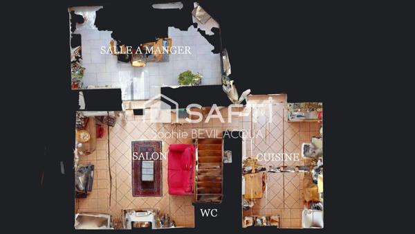 MAISON INDIVIDUELLE SANS VIS A VIS CENTRE VILLAGE 2 / 3 CHAMBRES