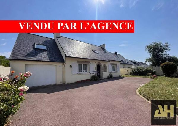 EXCLUSIVITÉ – BREST RIVE DROITE – MAISON DE PLAIN-PIED – JARDIN CLOS – GARAGE