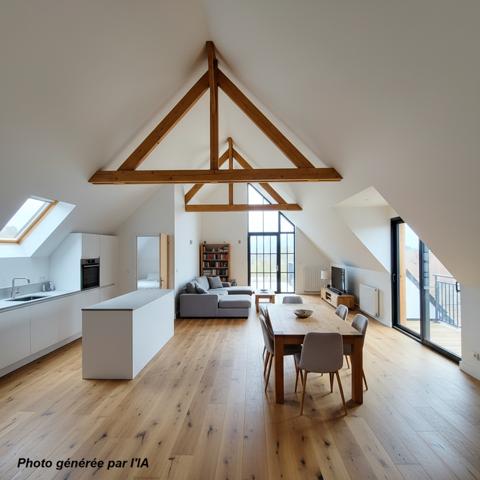 Magnifique espace à aménager en 4 pièces et 2 chambres