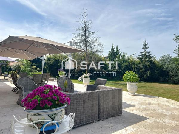 PROPRIETE VERDOYANTE PROCHES COMMODITES ET PLAGES