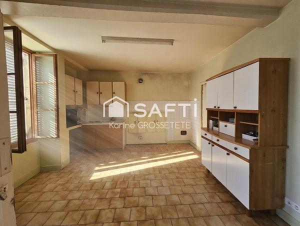 Maison de 97m² sur un terrain de 1260m²