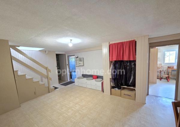 à vendre maison individuelle de plain pied sur sous-sol, 5 chambres et jardin à BRAS SUR MEUSE (55)