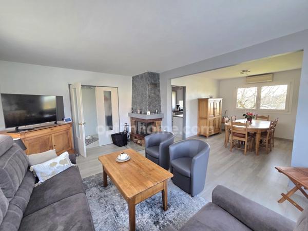 à vendre maison individuelle de plain pied sur sous-sol, 5 chambres et jardin à BRAS SUR MEUSE (55)