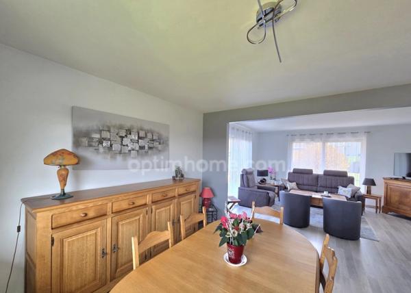 à vendre maison individuelle de plain pied sur sous-sol, 5 chambres et jardin à BRAS SUR MEUSE (55)