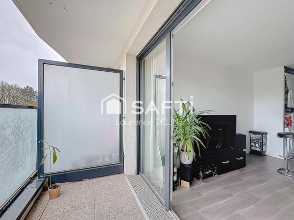 PROCHE TOUTE COMMODITE ! BEL APPARTEMENT LUMINEUX avec son balcon (parking en sous-sol) : à venir visiter vite  !