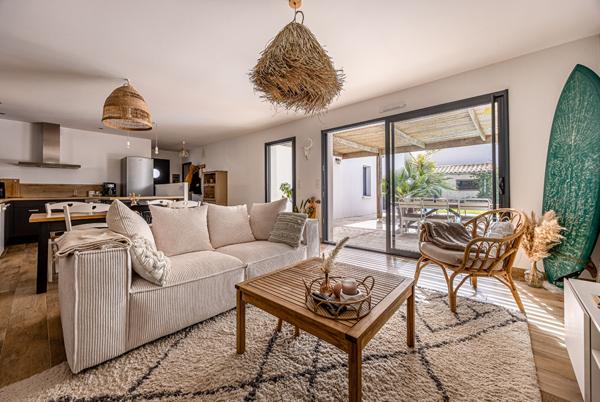 Maison plain pied, 3 chambres, grand garage