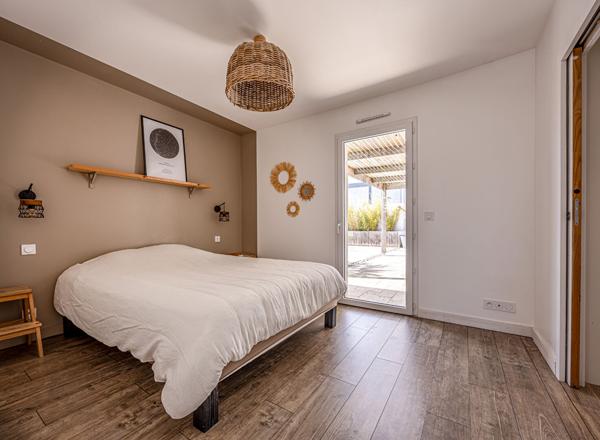 Maison plain pied, 3 chambres, grand garage