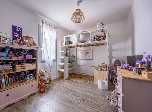 Maison plain pied, 3 chambres, grand garage