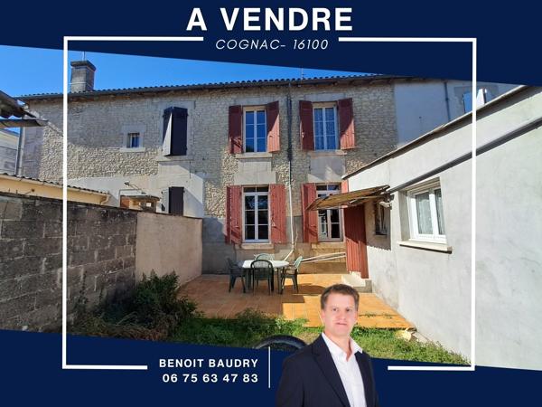 Maison de ville à RENOVER - 3 chambres - garage - Jardinet + terrain non attenant