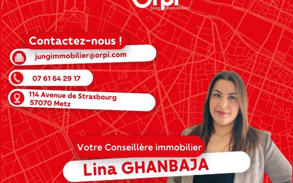 Appartement à vendre    3 pièces • 63 m2 Metz