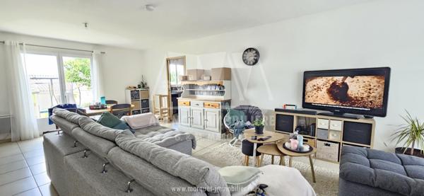 PAVILLON DE PLAIN-PIED DE 106,33 m² AVEC ABRI DE JARDIN ET AUVENT