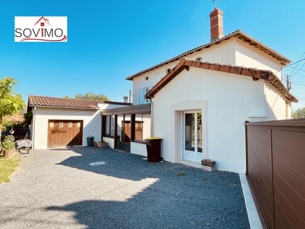 CHARMANTE MAISON CHARENTAISE ENTIÈREMENT RÉNOVÉE, JARDIN ATTENANT CLOS ER ARBORÉ