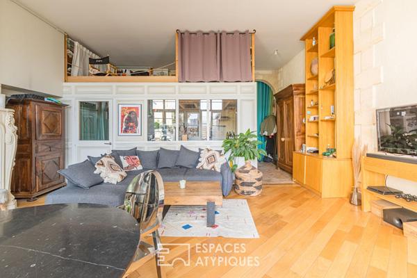 Appartement haussmannien avec terrasse aux Chartrons