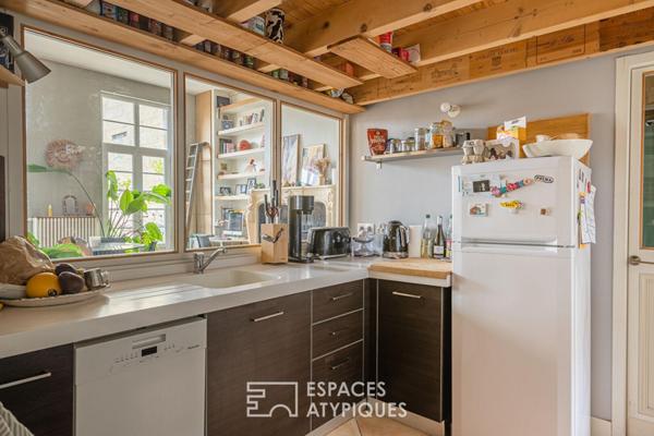 Appartement haussmannien avec terrasse aux Chartrons