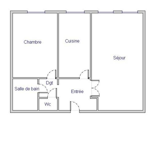 Appartement à vendre 2 pièces 53 m² Châtenay-Malabry