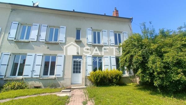 Charmante maison familiale avec un jardin !