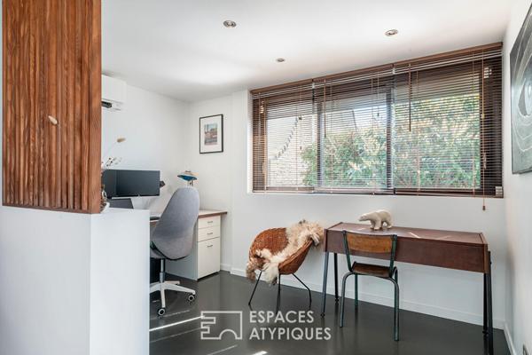 Maison d’architecte aux accents californiens, vue spectaculaire sur Paris