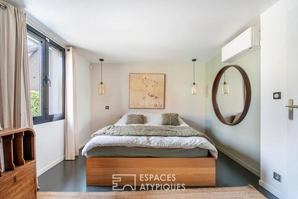 Maison d’architecte aux accents californiens, vue spectaculaire sur Paris