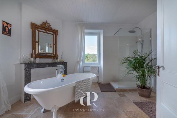 Saint-Clar (32380) Maison de village adorable et lumineuse avec vue sur les Pyrénées