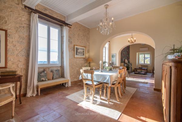 Saint-Clar (32380) Maison de village adorable et lumineuse avec vue sur les Pyrénées