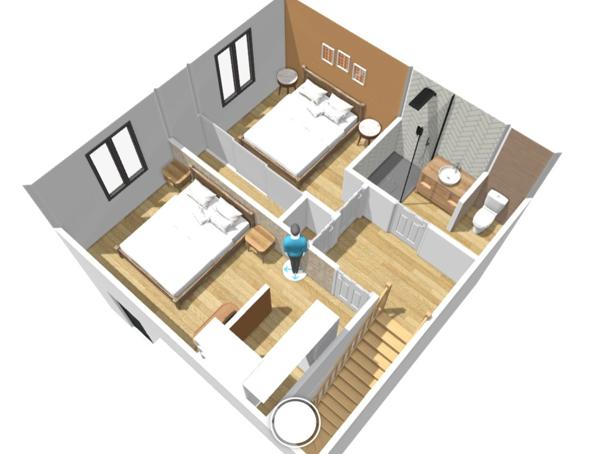 AUBIAC – Gîtes de charme dans un écrin de sérénité et maison indépendante à aménager