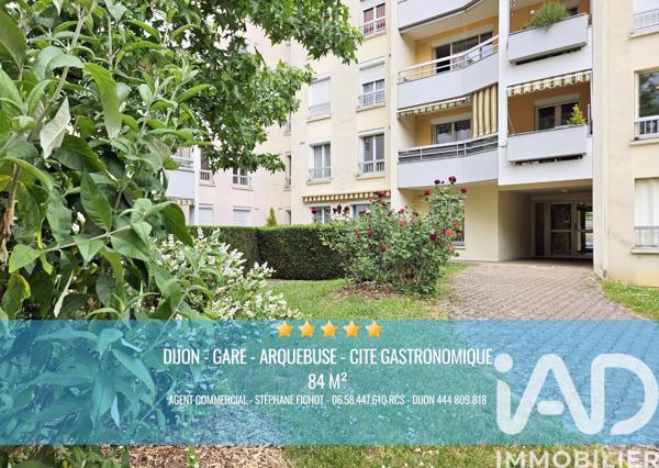 Appartement à vendre 4 pièces 81 m² Dijon