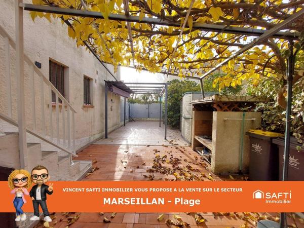 MARSEILLAN PLAGE - APPARTEMENT T2 - 34 M²