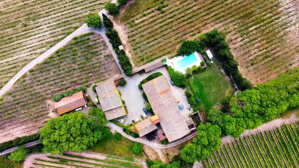 Domaine avec vignes et gîtes