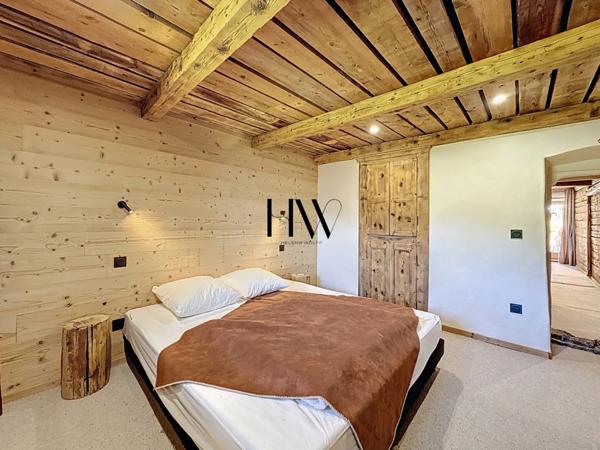 Chalet d’exception à proximité de Megève – Vue panoramique sur les Aravis et Crest-Voland