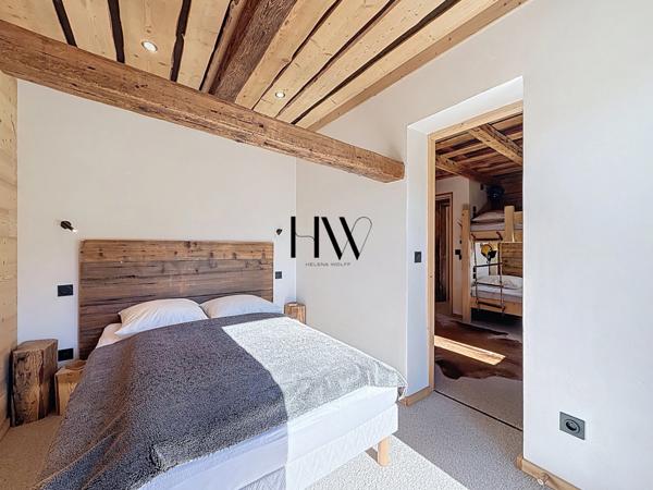 Chalet d’exception à proximité de Megève – Vue panoramique sur les Aravis et Crest-Voland