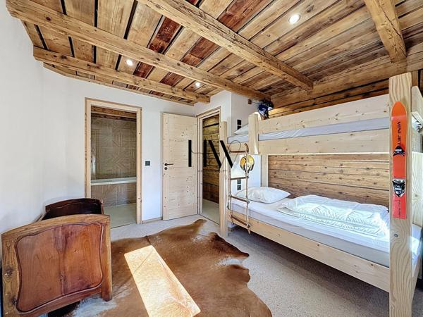 Chalet d’exception à proximité de Megève – Vue panoramique sur les Aravis et Crest-Voland