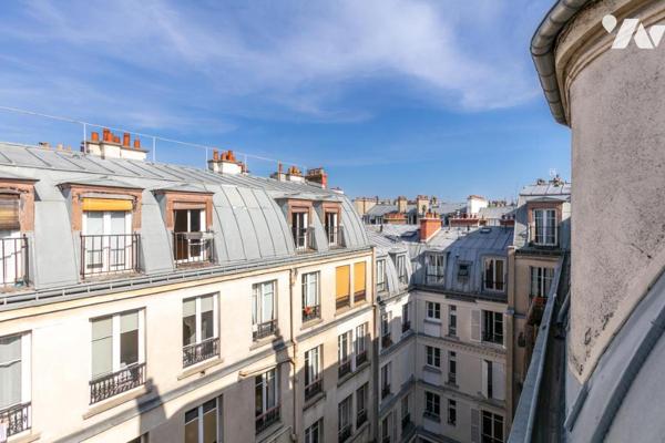 PARIS 9E – GRANDS BOULEVARDS - 2 pièces à rénover - Dernier étage - Ascenseur - Calme 