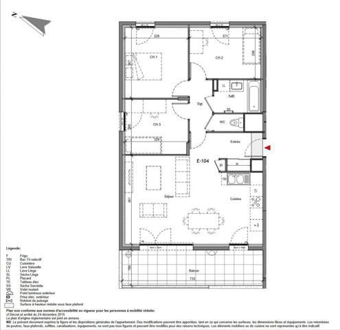 Appartement à vendre 4 pièces 77 m² Voreppe