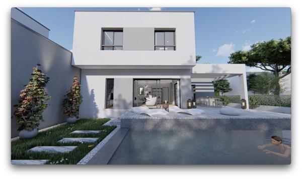 La Ciotat (13600) TERRAIN 621m²+projet maison La Ciotat- quartier Fontsainte (300m de la mer)