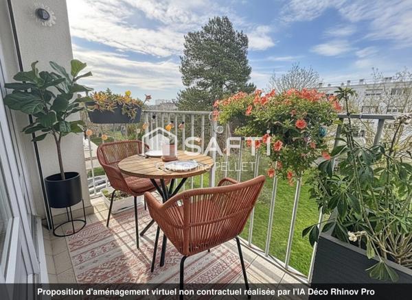 Appartement lumineux et calme à 10 min du RER Villiers-sur-Marne / Le Plessis-Trévise
