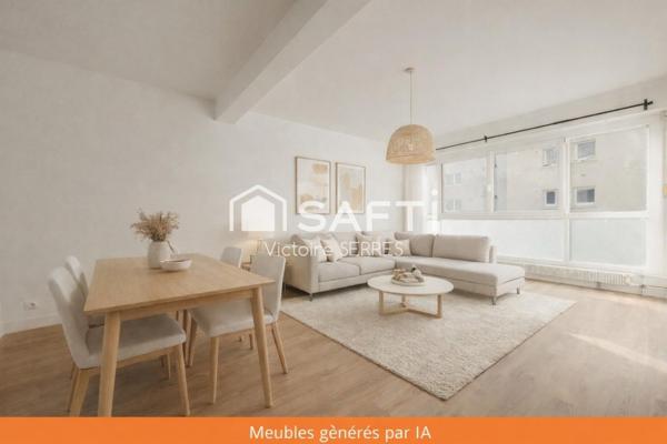 Appartement 2 chambres refait à neuf - DPE C