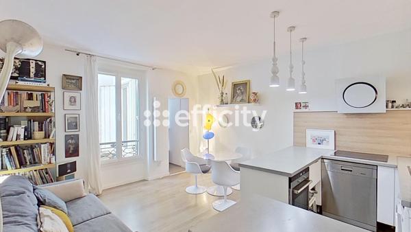 Appartement 2 pièces - 36 m² Exclusivité efficity