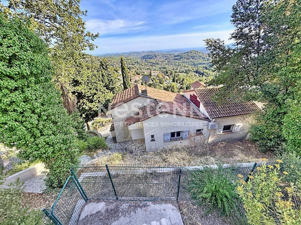 Exclusivité - Maison Provençale 108m2 - 4 pièces avec vue mer à Grasse,