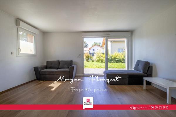 Appartement T2 avec jardin - Vendu loué - Amancy