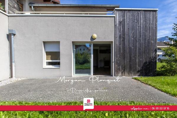 Appartement T2 avec jardin - Vendu loué - Amancy