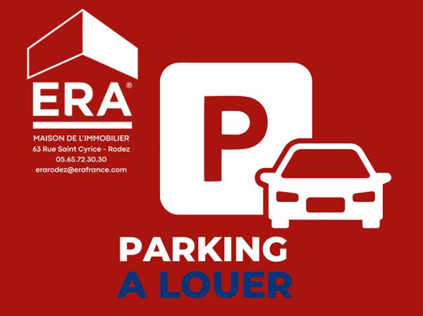 Location de Place de Parking Souterraine Sécurisée .Quartier Faubourg, Rodez