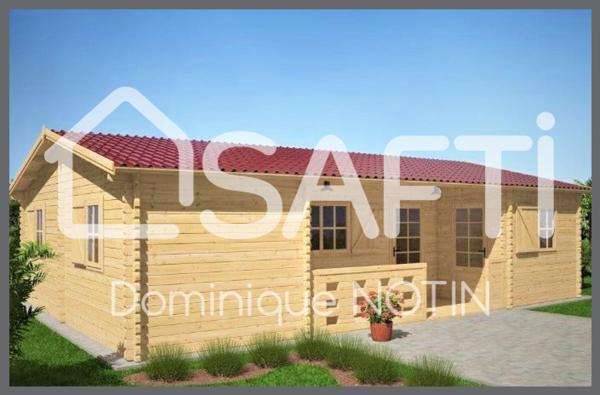 Chalets sur 530m² de terrain en Val de Saône