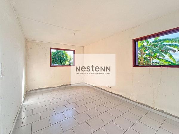 A VENDRE au Lamentin Maison composée de 2 logements de 4 pièces